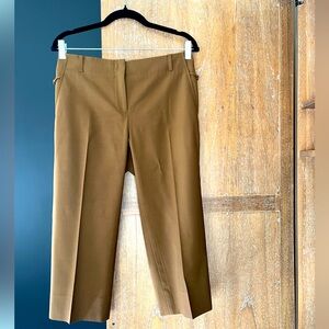 Per Se Wool Women's Ochre Trousers